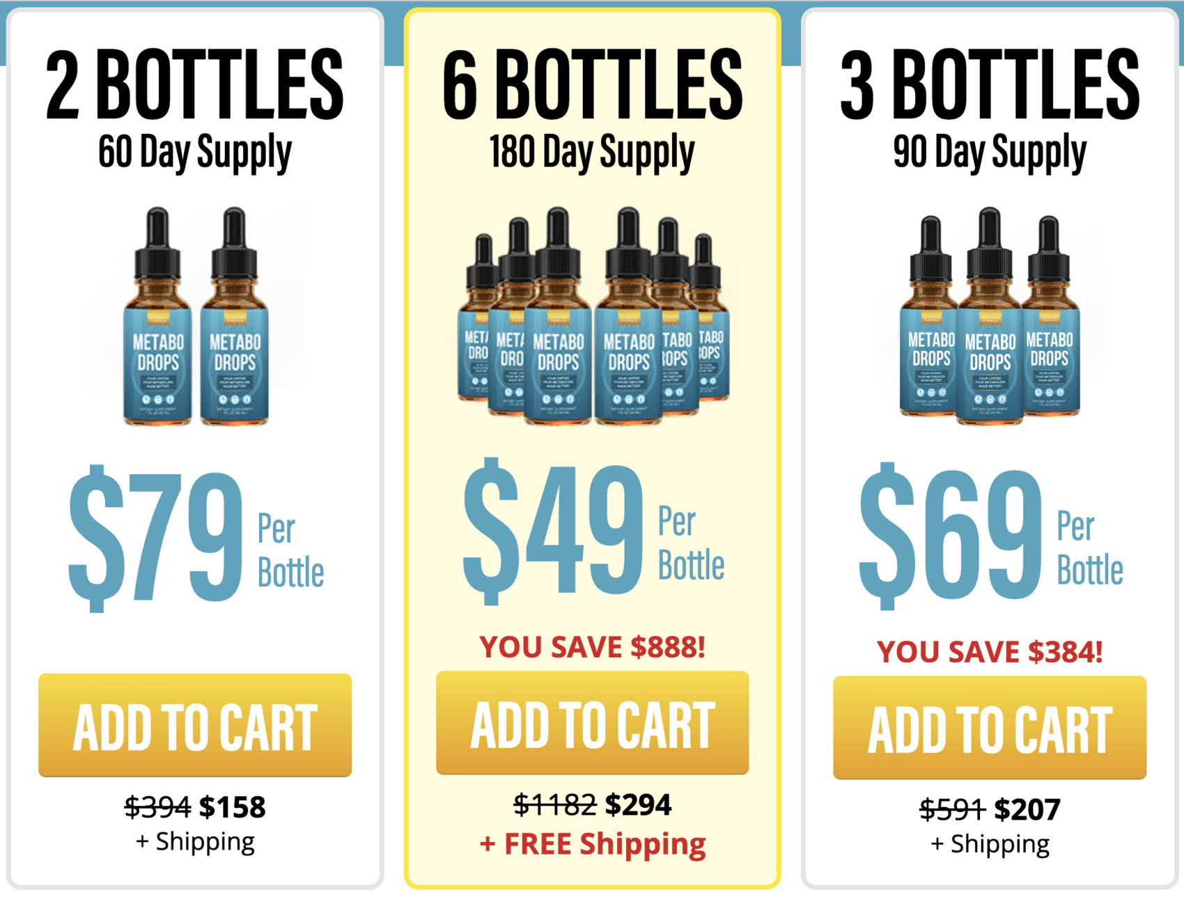 metabo drops three packages